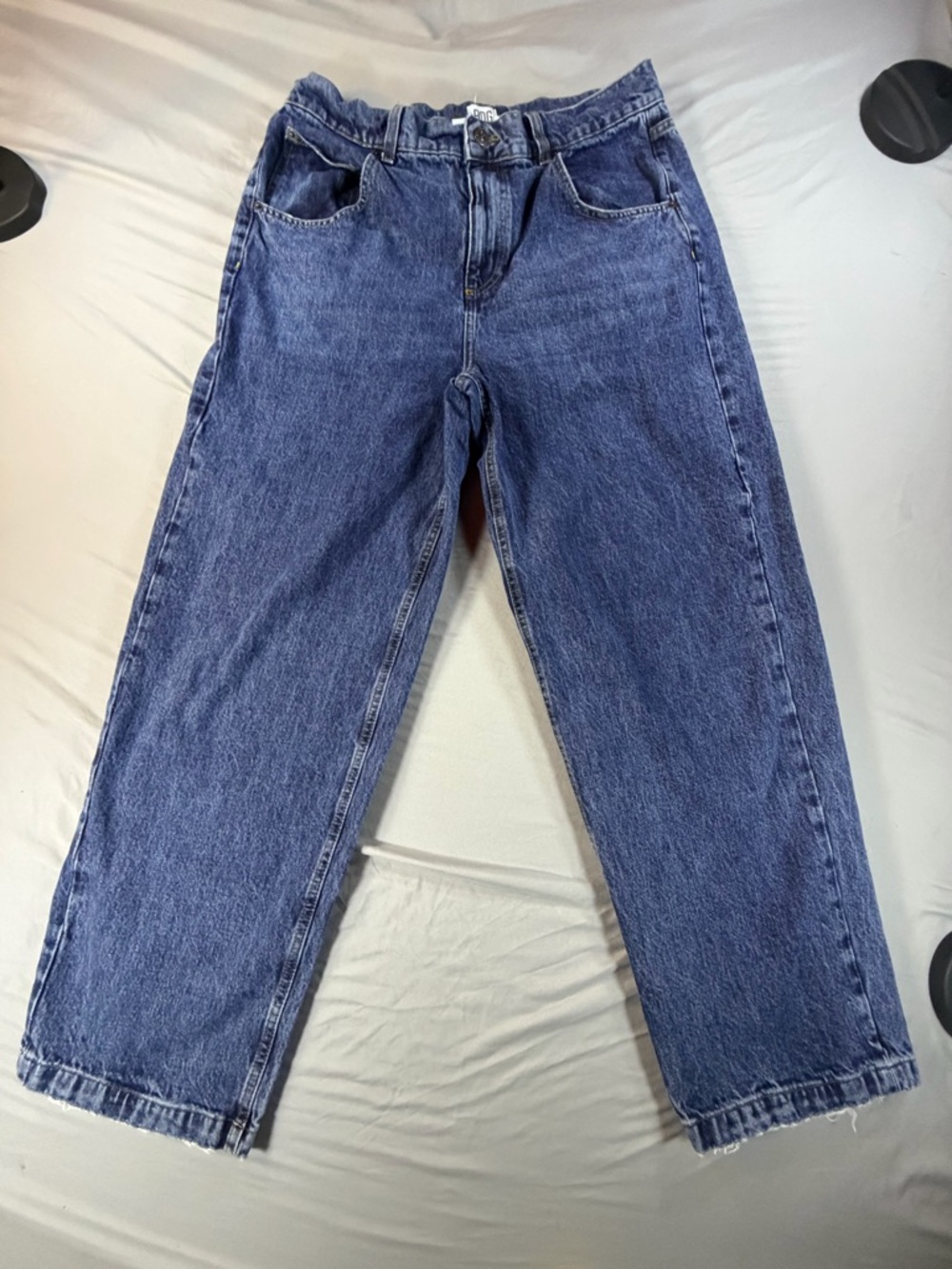 BDG Urban Outfitters  Carter Men's Blue Denim Straight Jeans Relaxed Fit 32x32